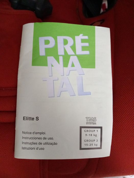 Cadeira Auto de bebé