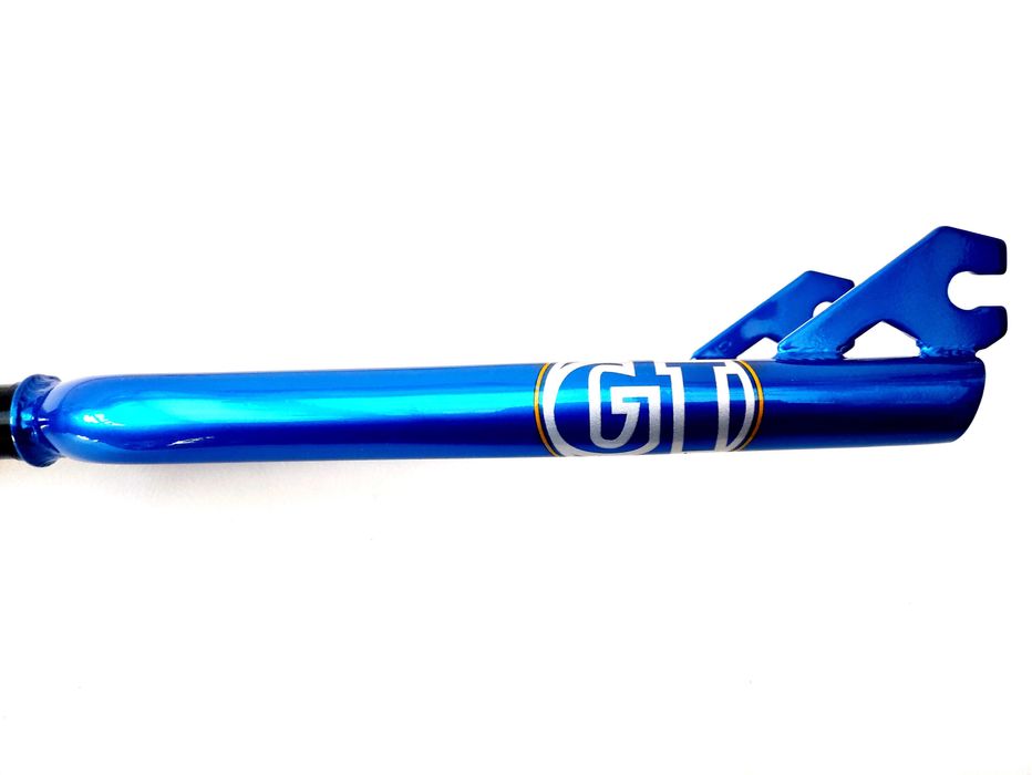 Nowy Lekki Widelec NOS GT Cr-Mo Racing BMX 1 1/8" 20" Niebieski