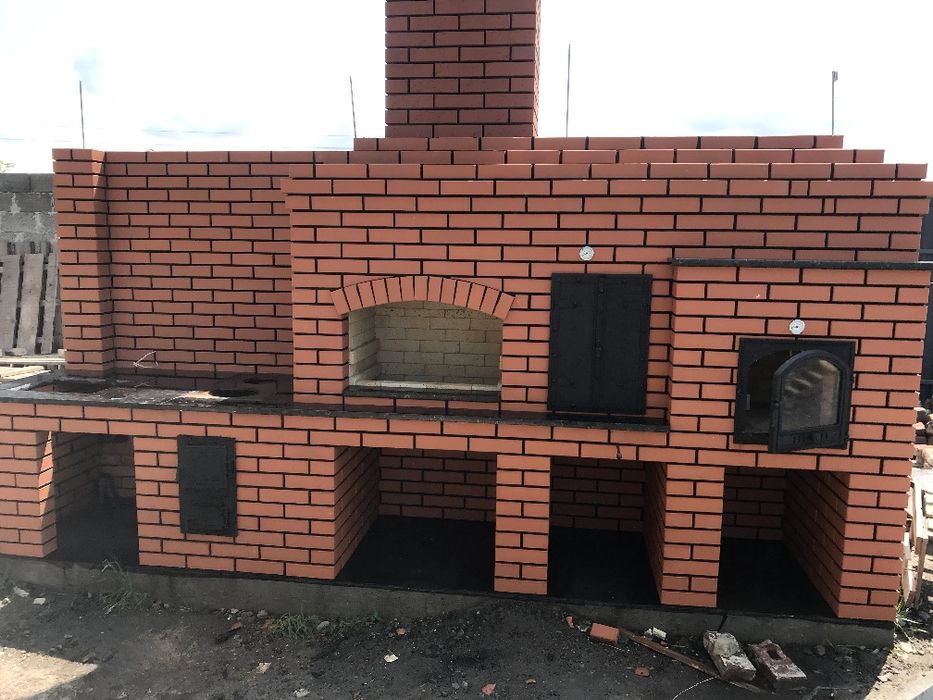 Барбекю мангал альтанка коптильні печі тандири
