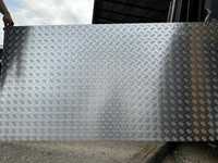 Blacha aluminiowa ryflowana od 2 do 4 mm, arkusze 100 x 200 cm