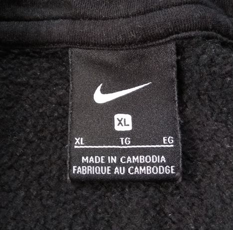 Nike fleece team club hoodie кофта худи зипка оригинал XL