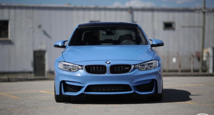 Бампер bmw m3 2015