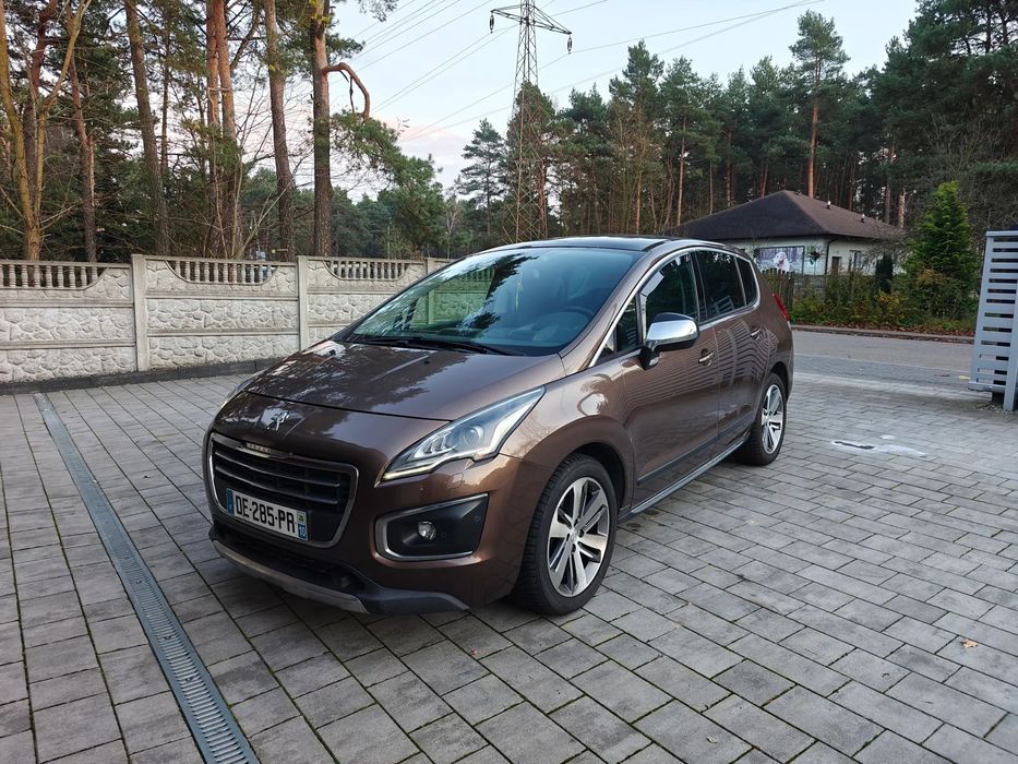 Peugeot 3008 2.0hdi-Xenon-Ledy-Panorama Dach-Navi-Skóra-100%Bezwypadkowy