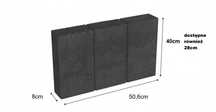 Obrzeże Palisadowe XL 8x40x50 krawężnik, palisada, stopień, murek grys