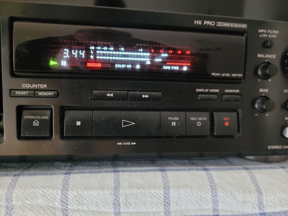Płyta z wyświetlaczem do Sony TC-K570, stan BDB