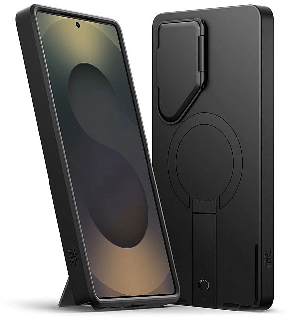 Tech Protect Kevlar Aura Magsafe Galaxy S25 Ultra Black/Orange