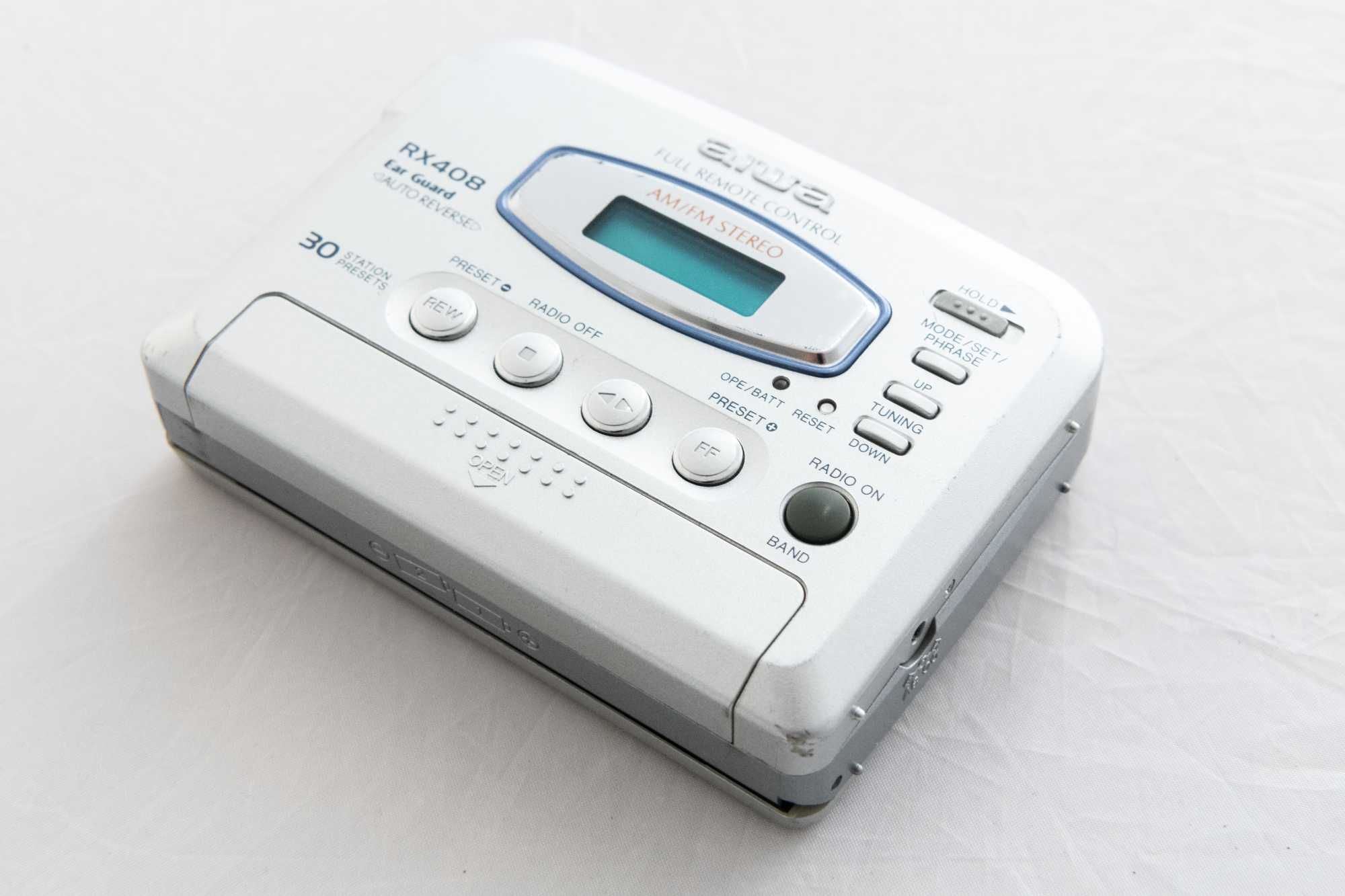 Walkman AIWA HS-RX408 z radiem komplet