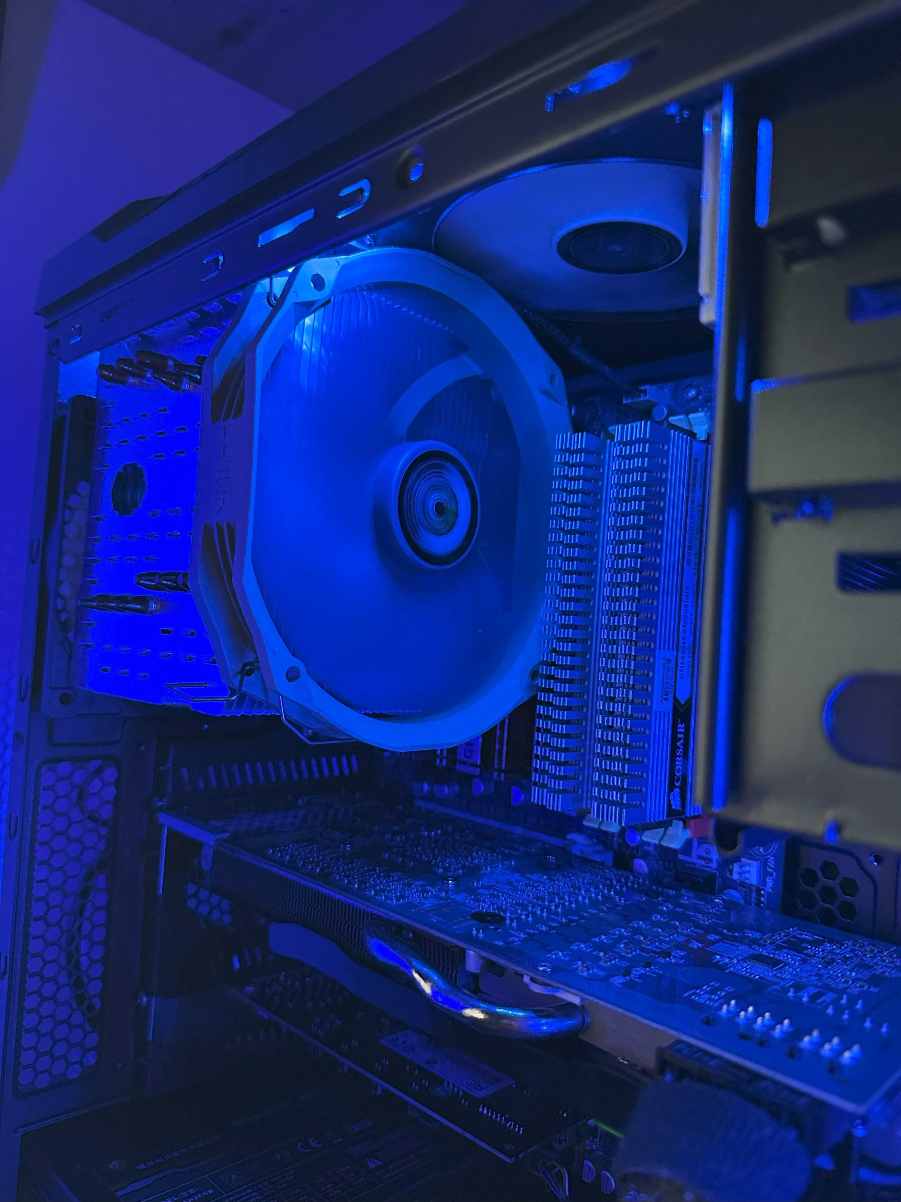 Komputer retro hi-end 2009 Core 2 Quad 8GBRAM Q9300 HD6970 SSD+HDD XP