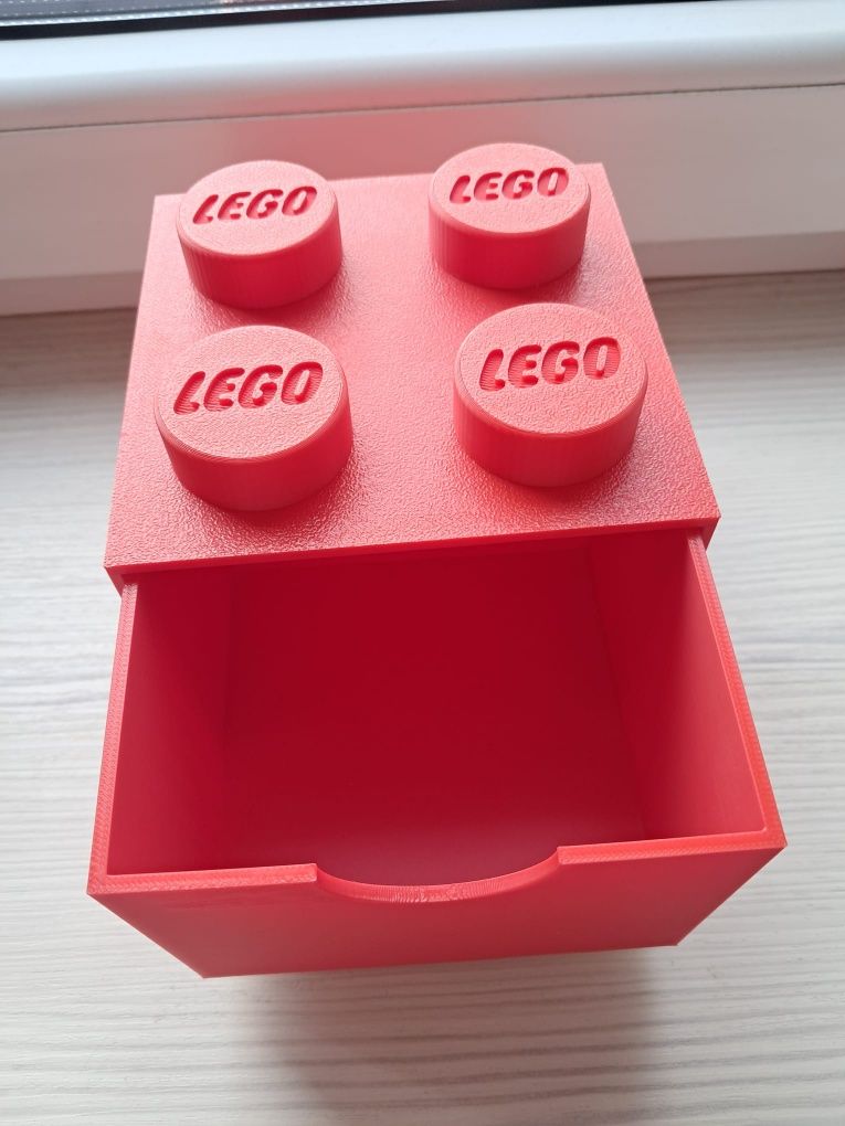 Pojemnik na klocki LEGO – wysuwany, wydruk 3D!