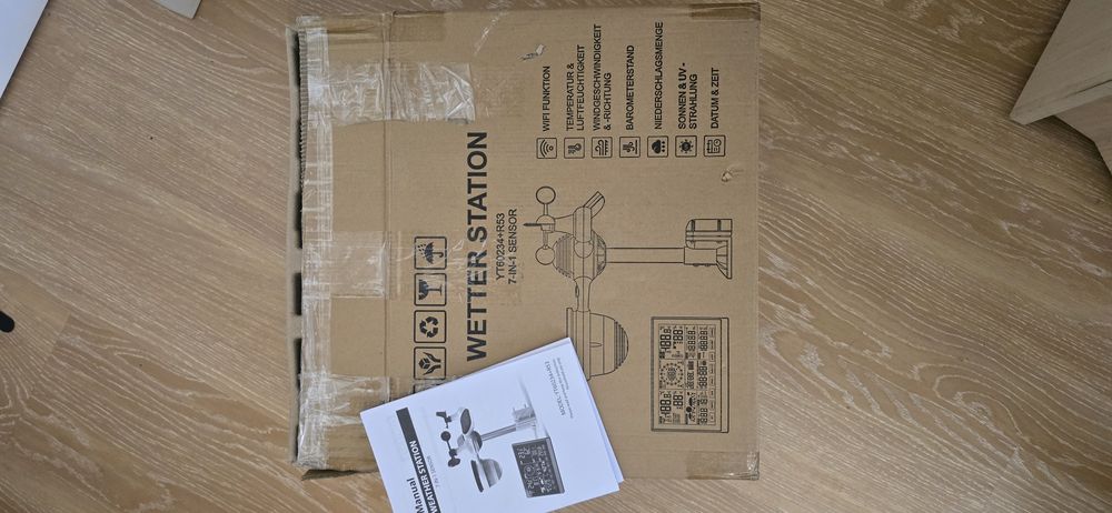 Estação metereológica 7in1