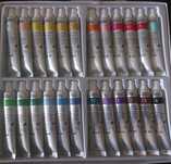 Pack 24 tintas acrílicas