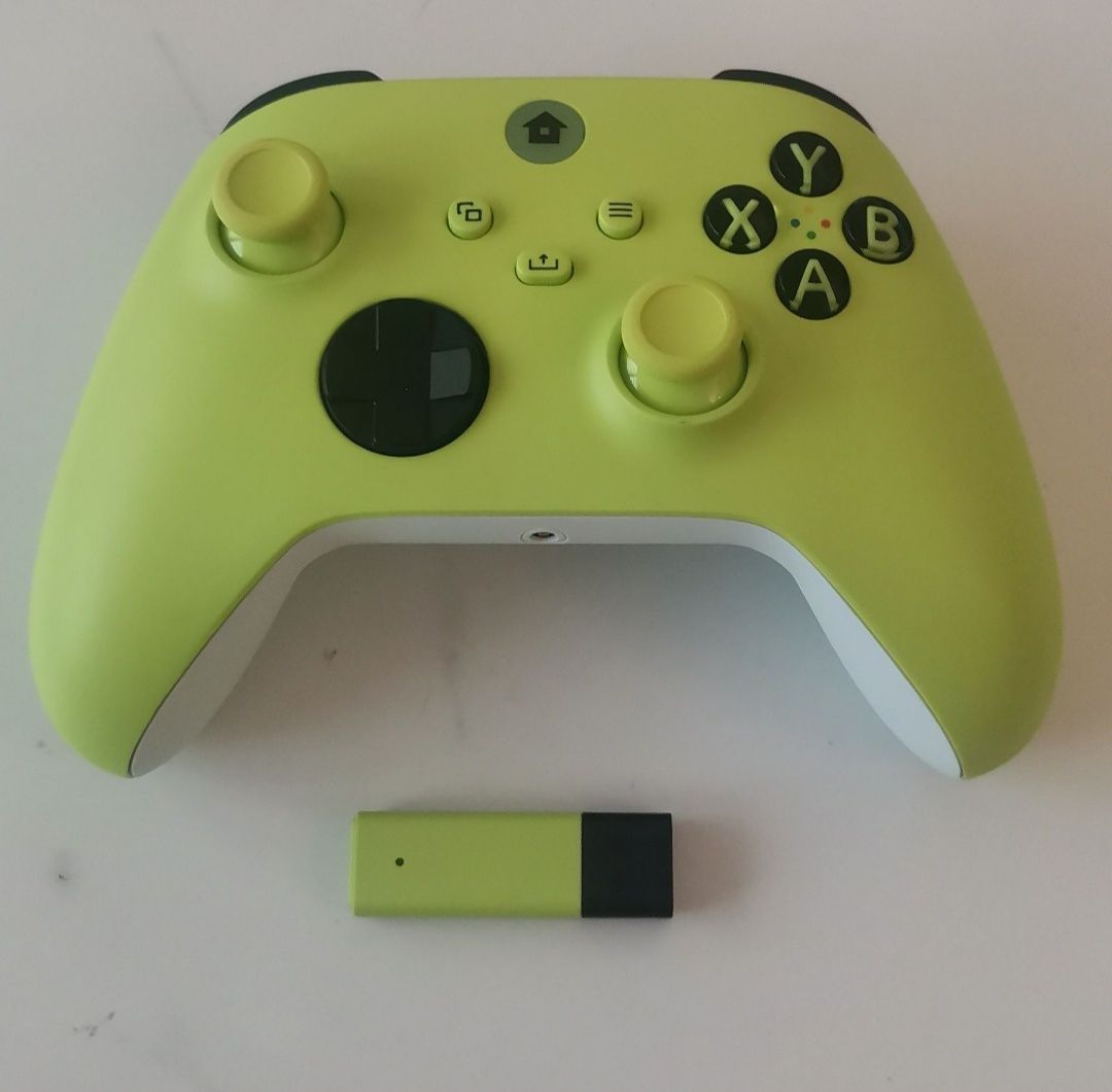 Pad bezprzewodowy do PC Android PS3 TV + USB Dongle  zielony