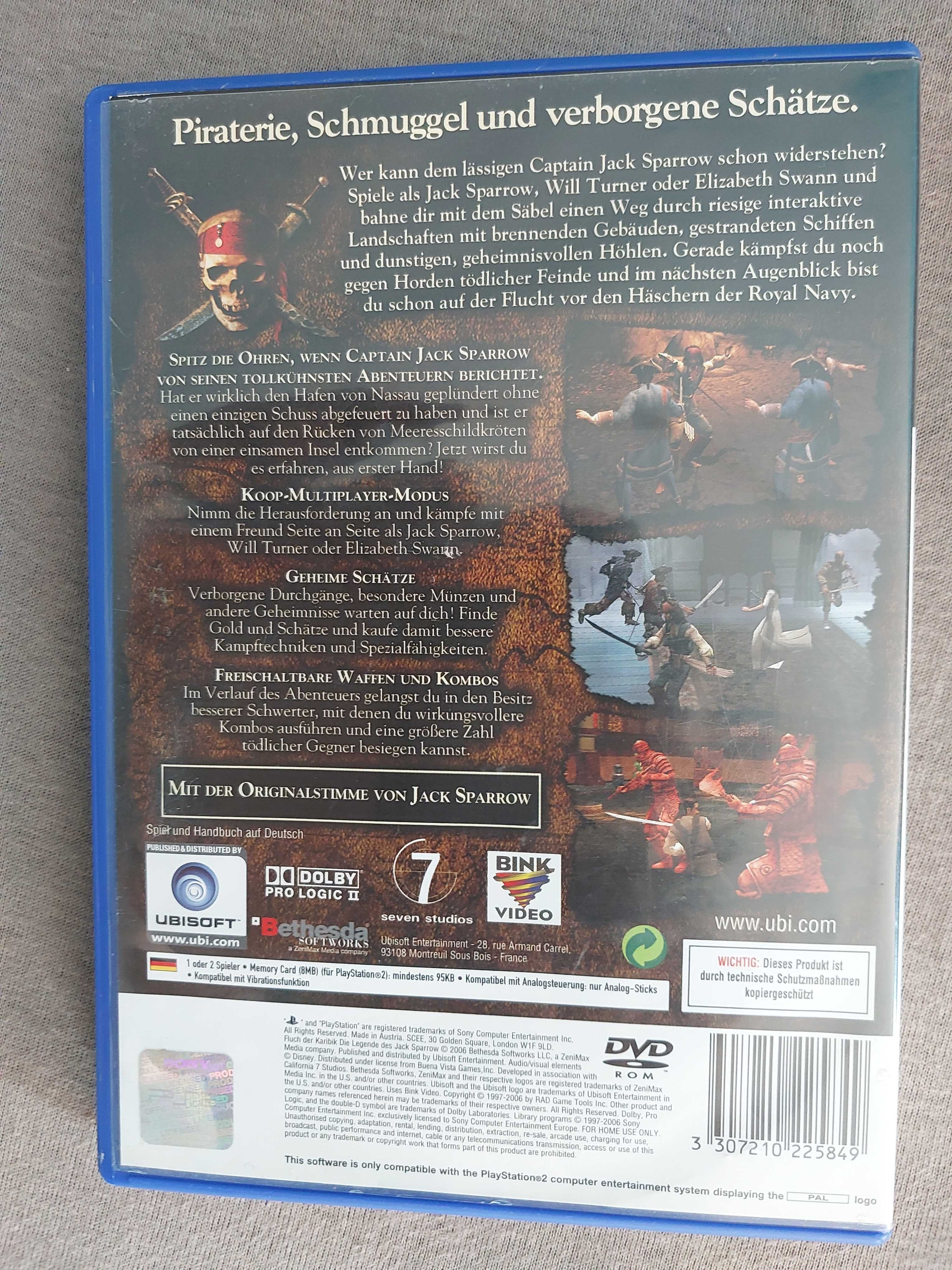 Pirates of the karibik die legende des jack sparrow playstation 2