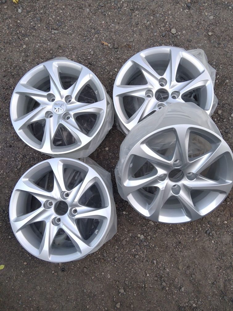 Nowe Alufelgi 15 Peugeot 208 Partner 308 307 Peugeot 207 Citroen 4x108