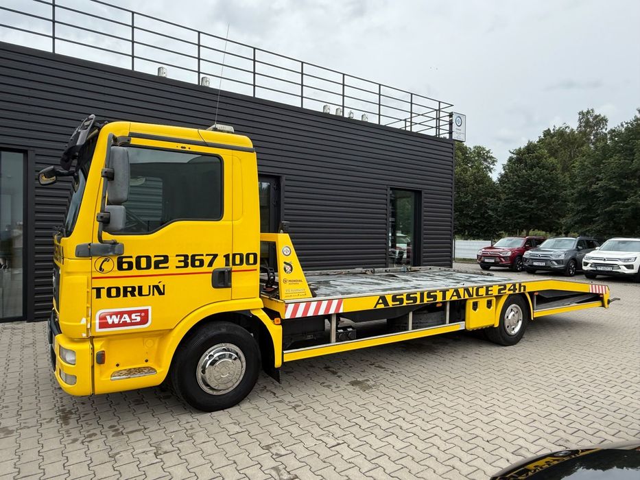 MAN 12-220  12.220 Laweta Pomoc Drogowa! Zapadnie pod busy,maszyny DMC12T koła17,5