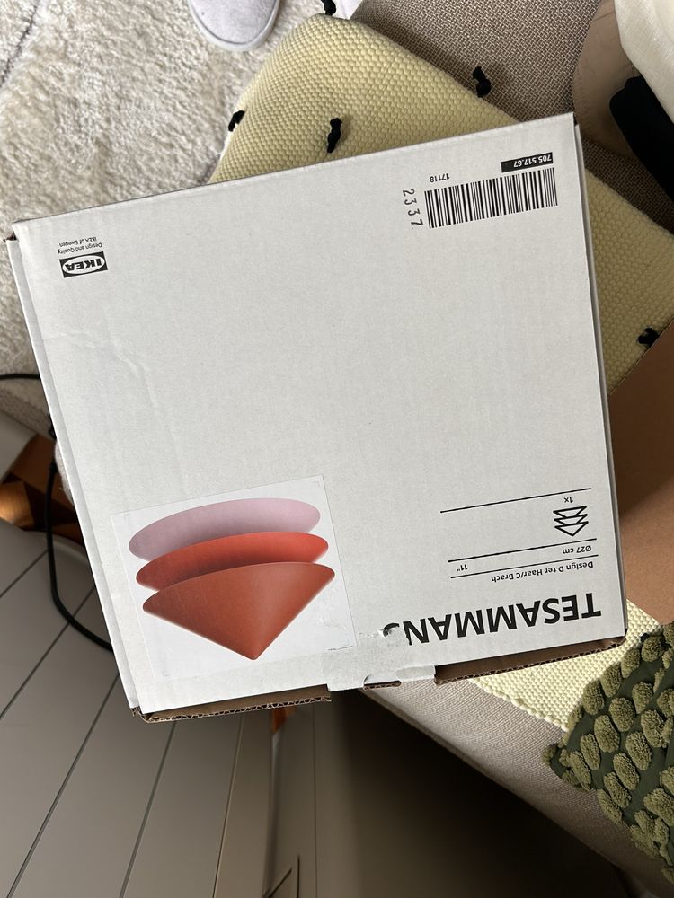 Abajour candeeiro de mesa Tesammans IKEA design escandinavo Raw Color
