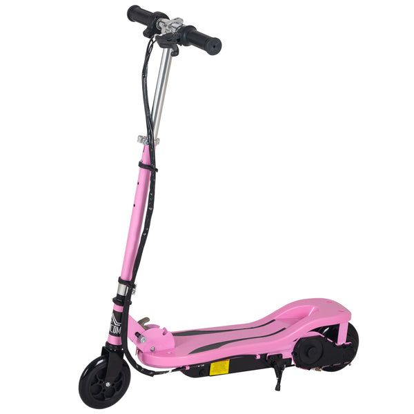 Trotinete Elétrico Dobrável Rosa - Leva-Me-Contigo