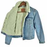Levis The Orginal Trucker Ocieplana Kurtka Jeansowa Xs
