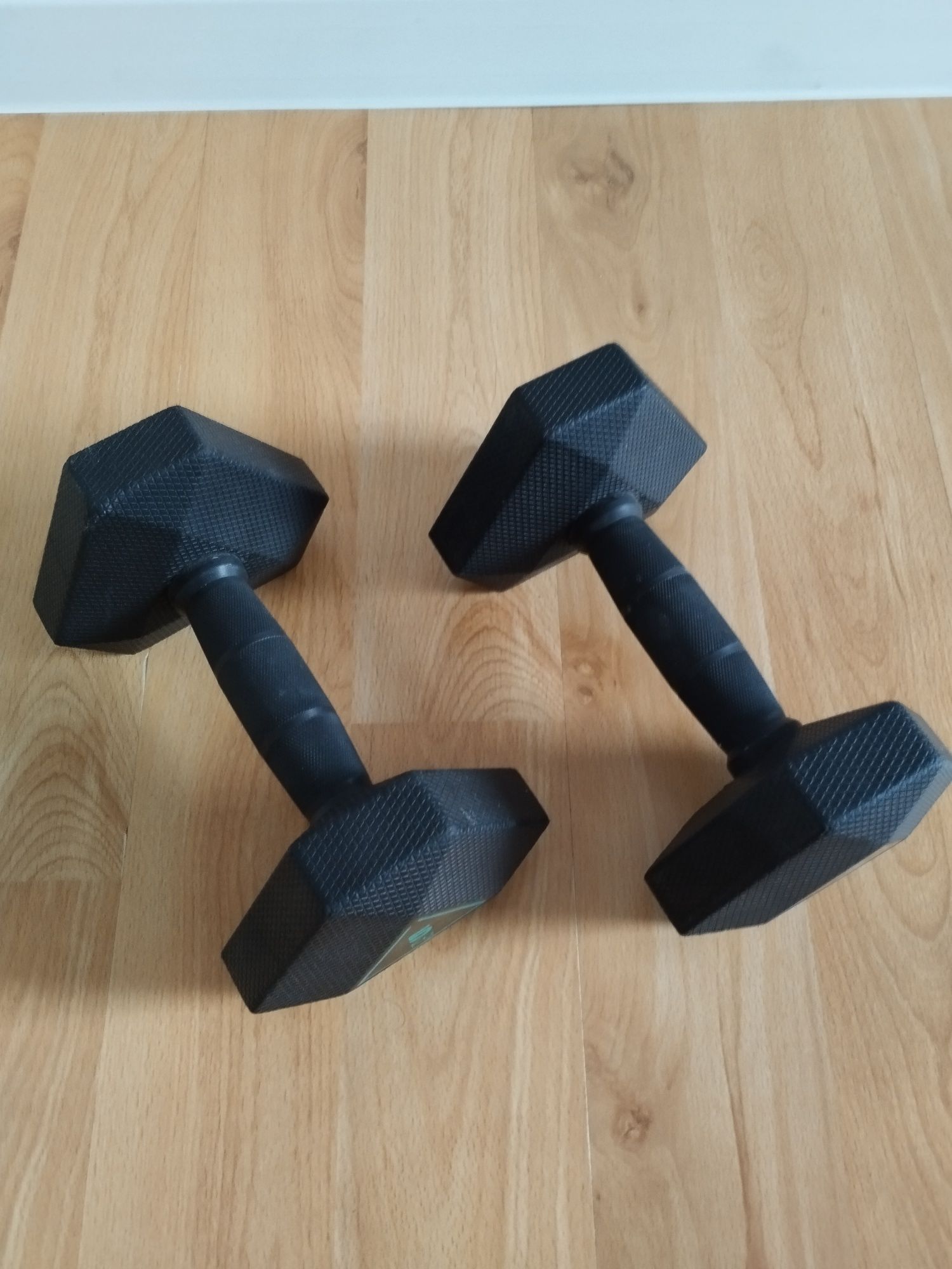 Hantle Hex Dumbbell 5Kg Decathlon Domyos