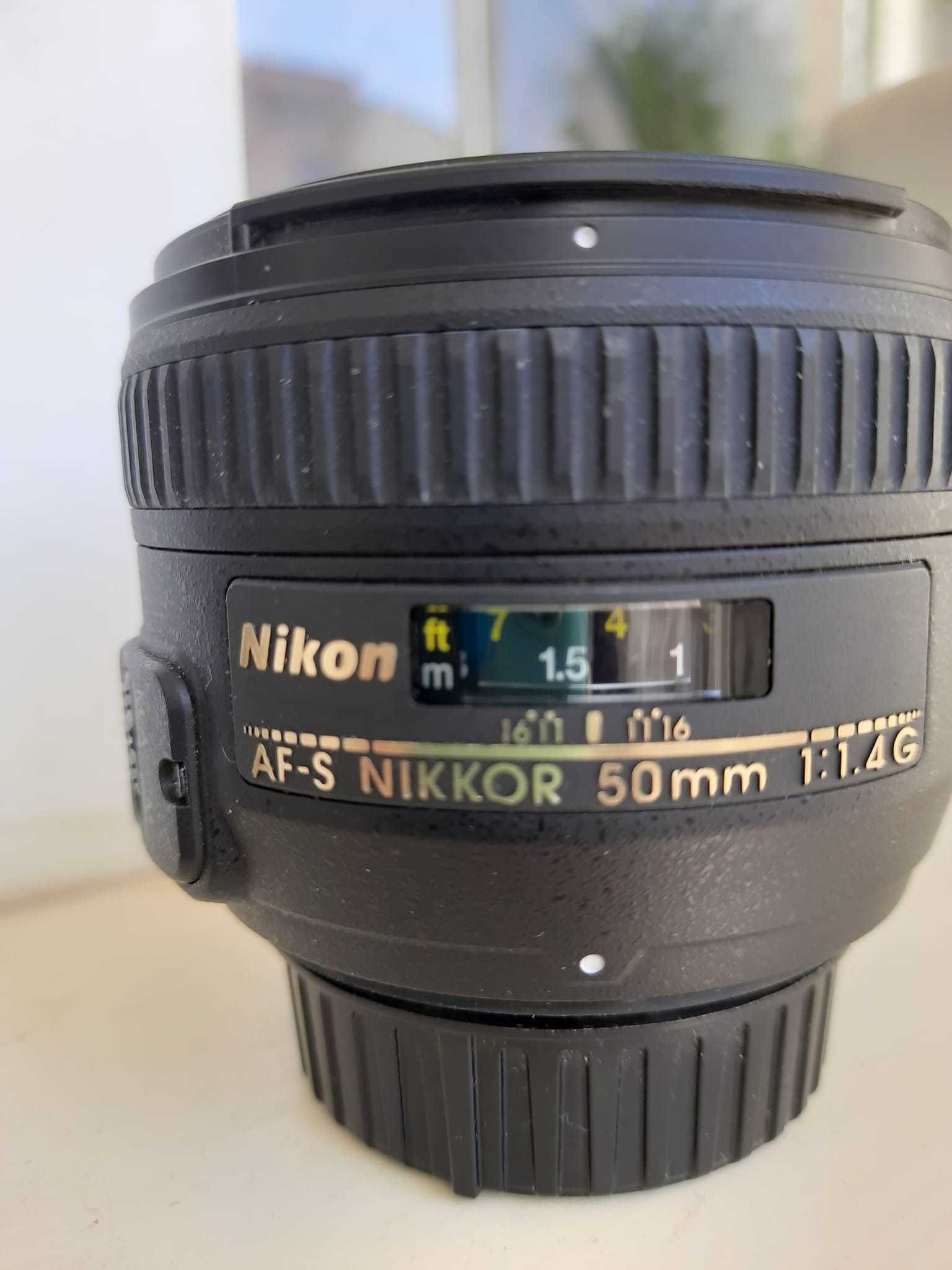 Nikon. AF-S Nikkor 50mm. 1:1.4 G