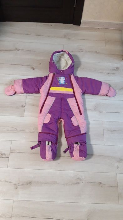 Комбінезон для дівчинкі на овчині