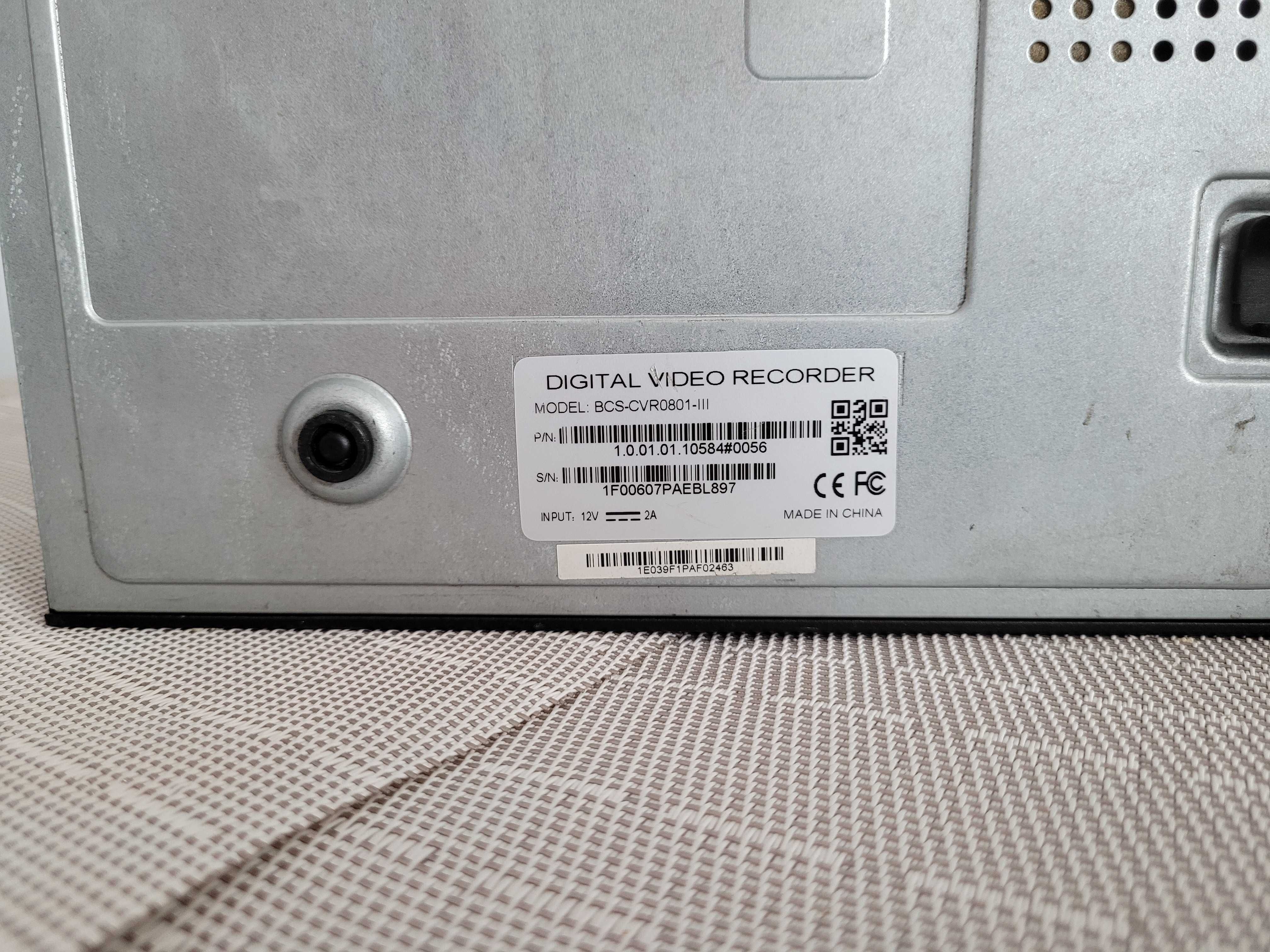 BCS-CVR0801-III video recorder