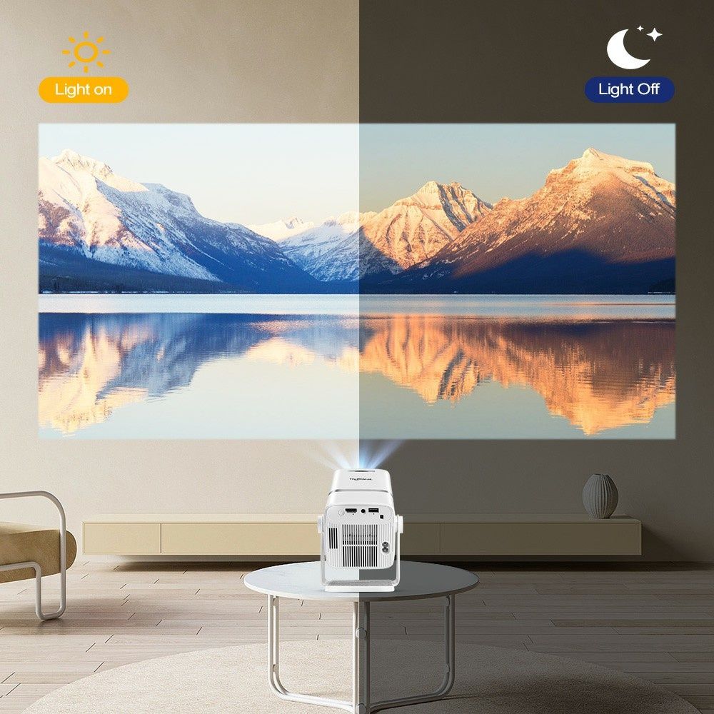 Проектор Thundeal TD80W 4K телевизор кинотеатр smart tv xbox ps 4/5