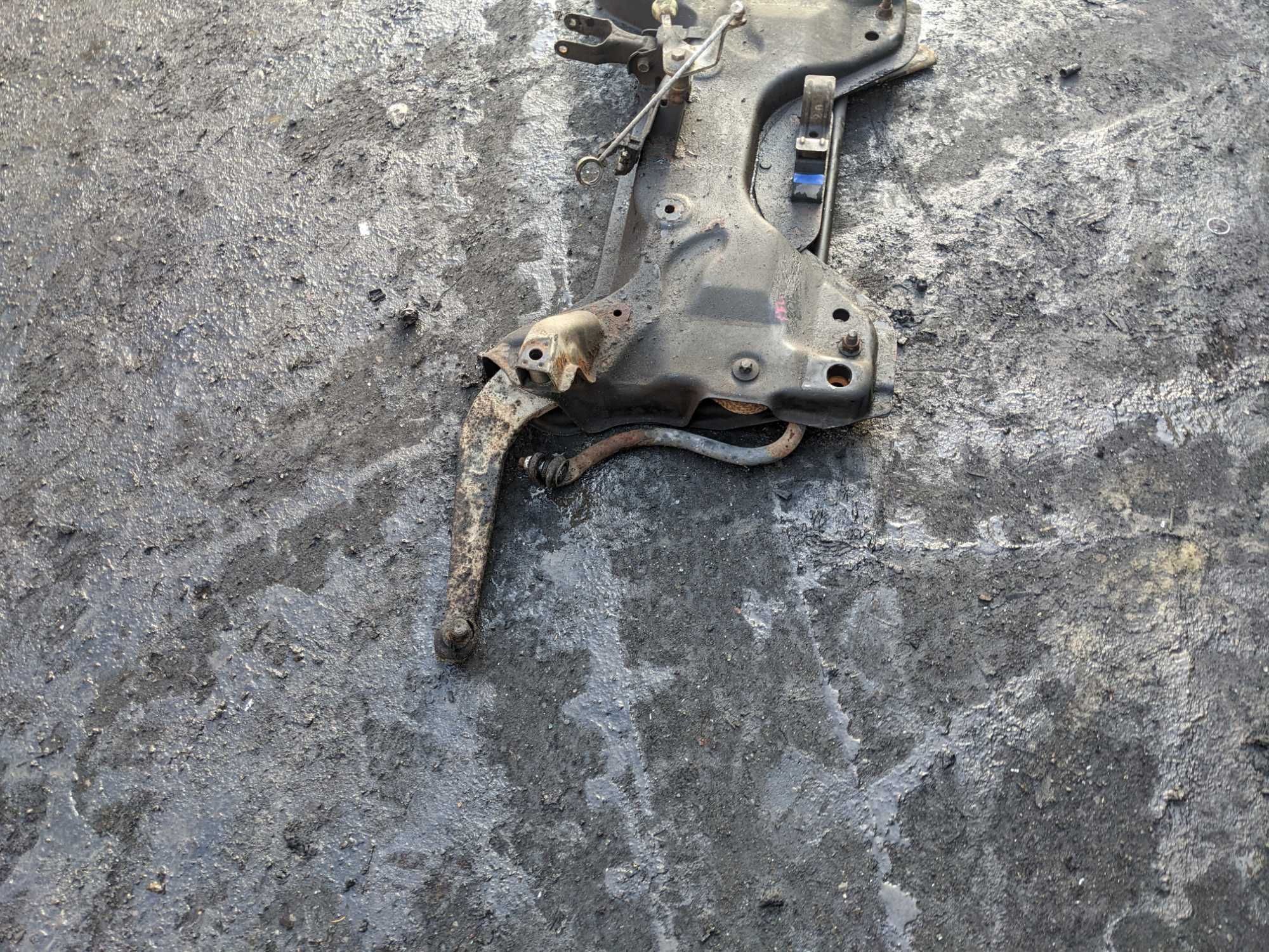 Peugeot 206 CC Sanki Wózek Belka Kołyska Przód Przednie