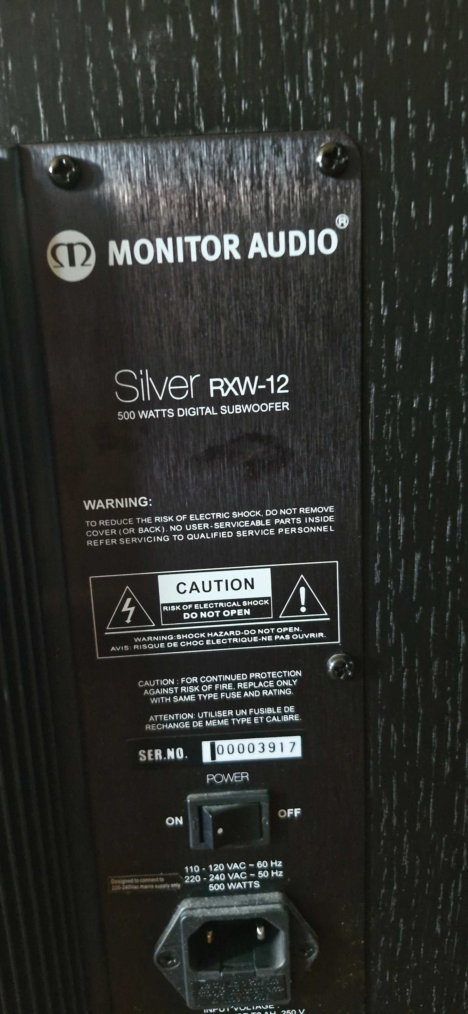 Subwoofer Monitor Audio RXW-12 500W