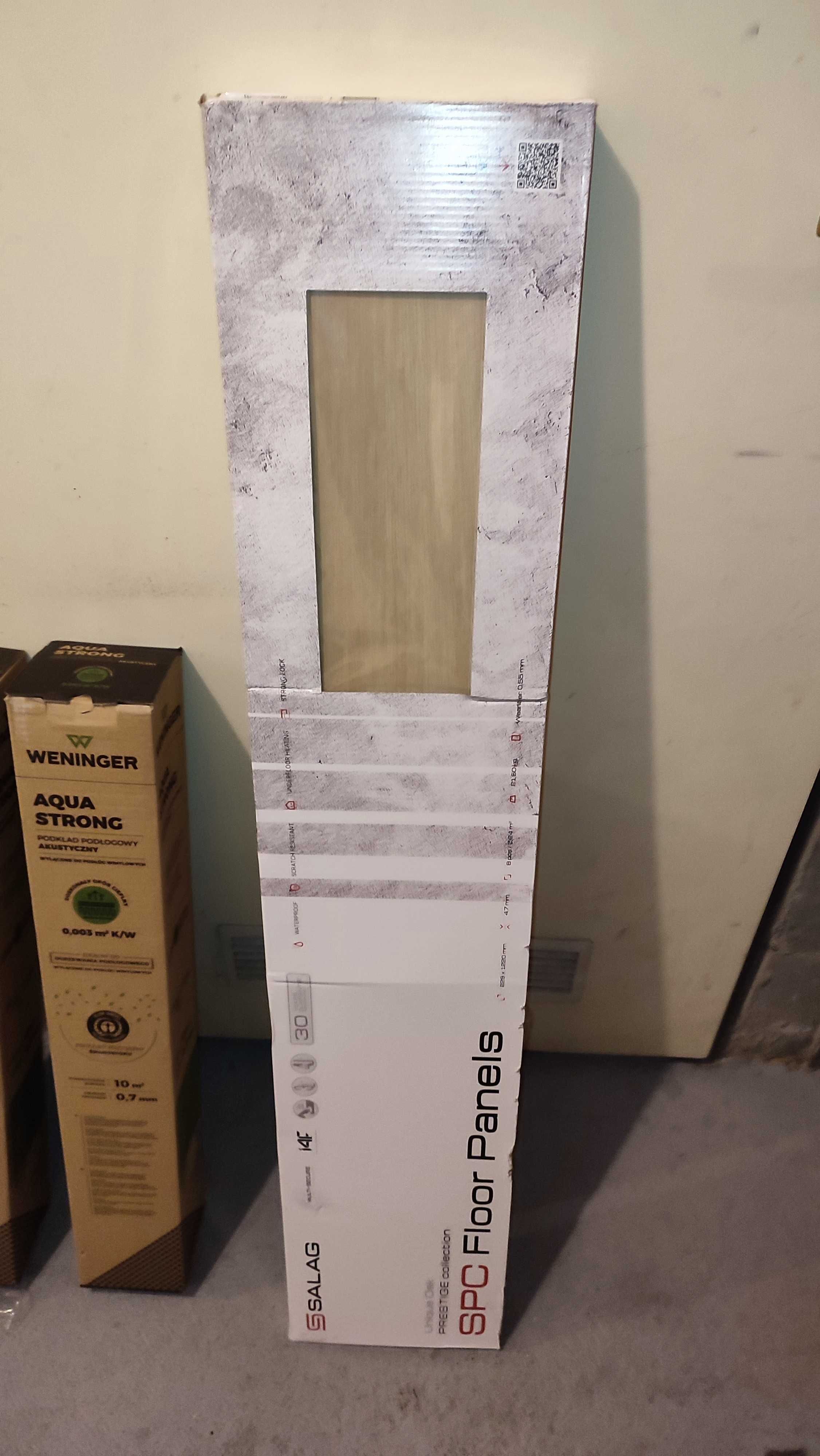 Panele winylowe SPC Unique Intenso SALAG Oak + podkład podłogowy