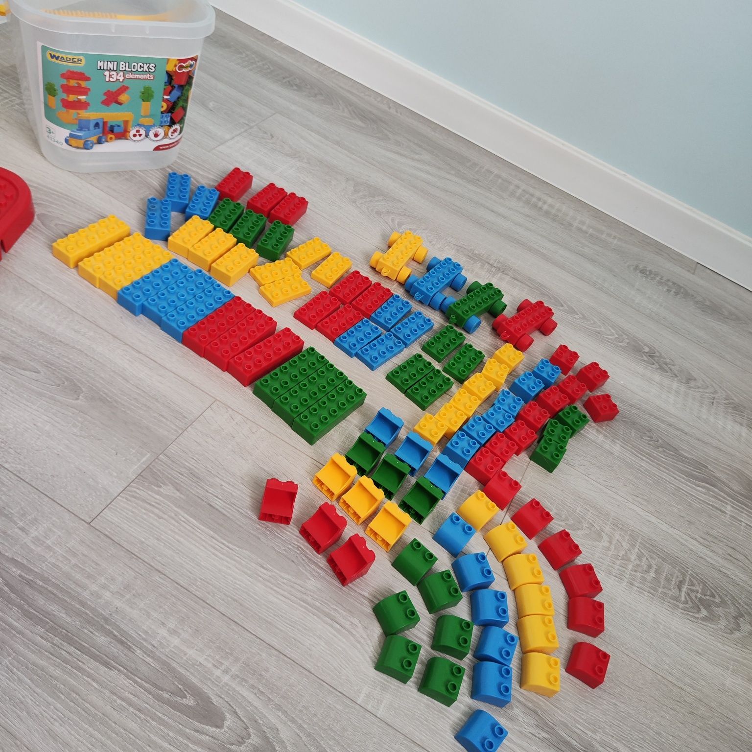 Klocki w pudełku Wader Mini blocks