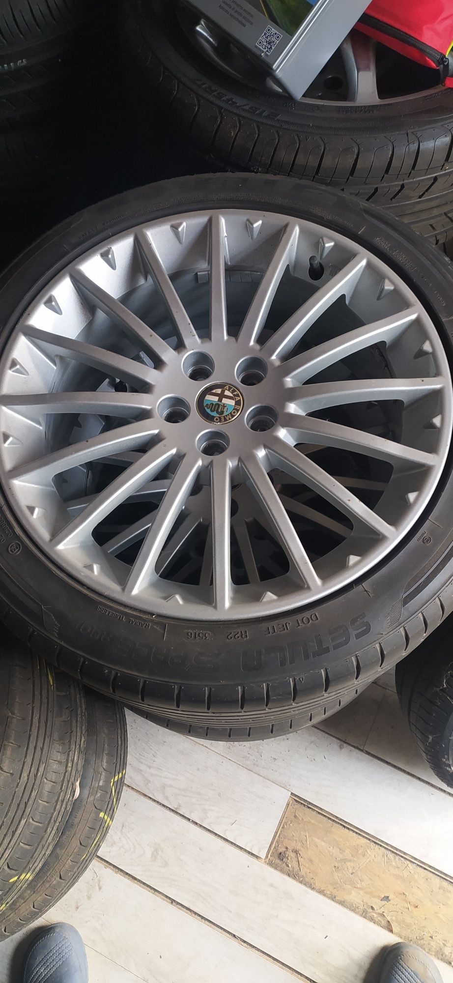 Alufelgi koła Alfa Romeo 5 x 98 17 cali