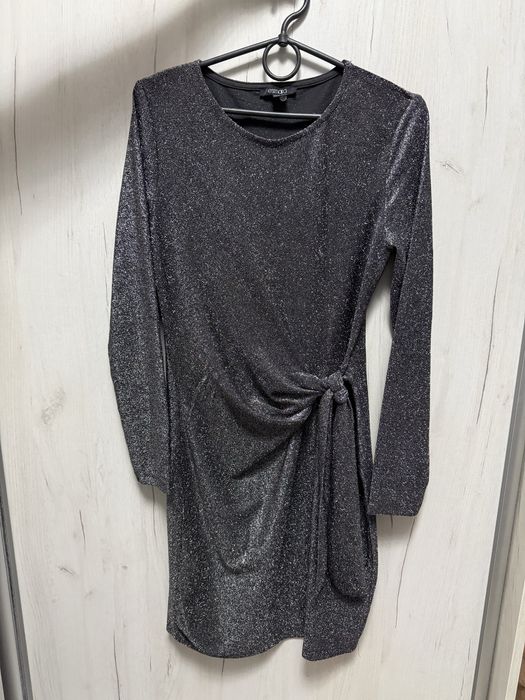 Женское платье с люрексом