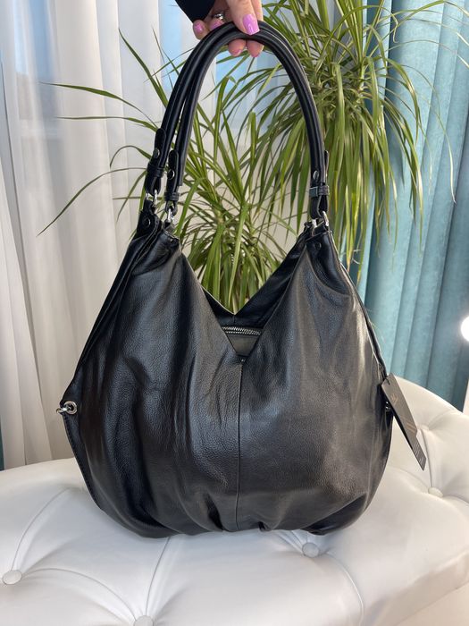 Женская сумка на 3 отдела кожа Polina&Eiterou Жіноча сумка шкіра