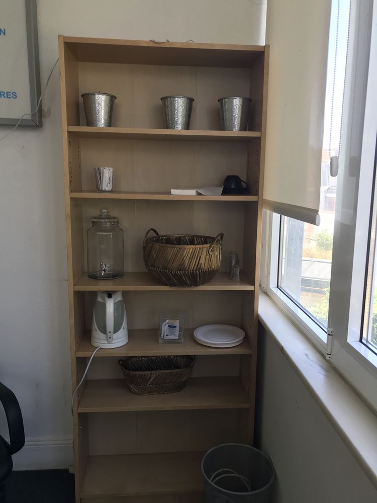 Estante IKEA creme 5 prateleiras