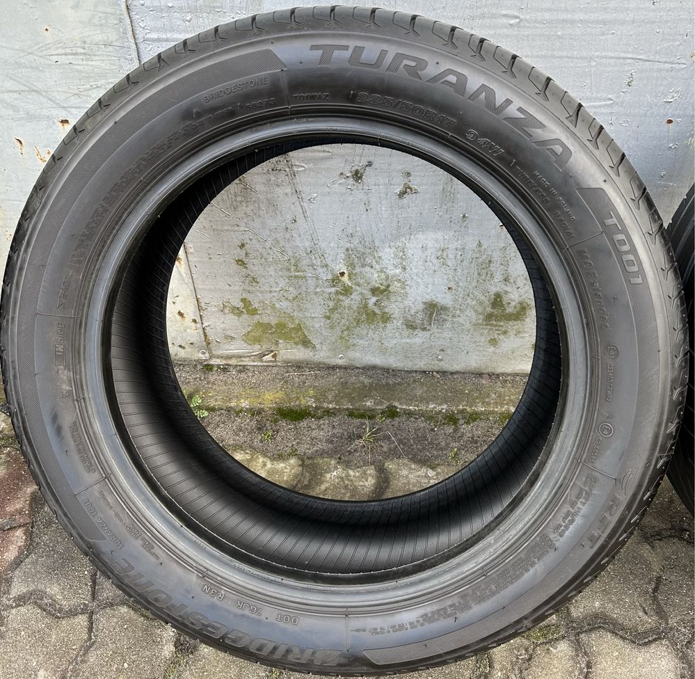 2 azt opony letnie BRIDGESTONE 225/50 R17!