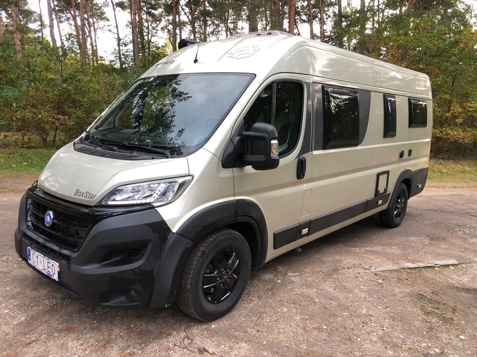 Knaus super ustawienie wnętrza