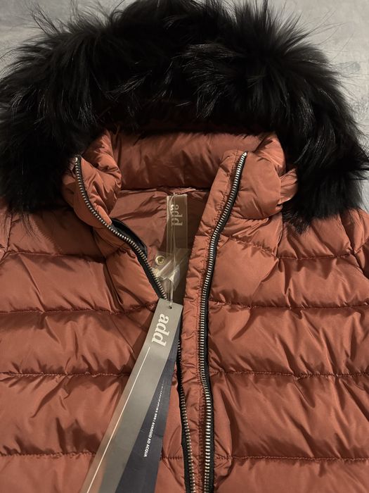 Пухова зимова куртка пуховик 100% Add оригінал made in Italy р S/42