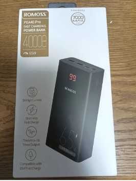 Power bank Romoss Zeus PEA-40 PRO 65w 40000mah. привезені зі США