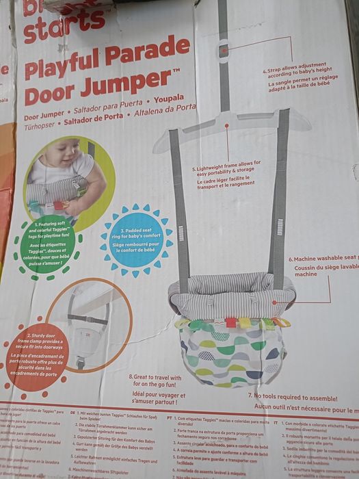 Door Juniper - baloiço/ saltador para porta muito seguro e divertido