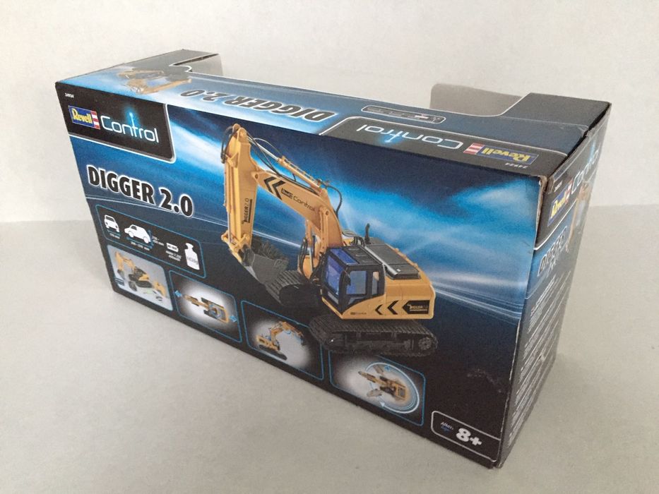 Koparka Revell Control Digger 2.0 skala 1:16 zdalnie sterowana 2,4 GHz
