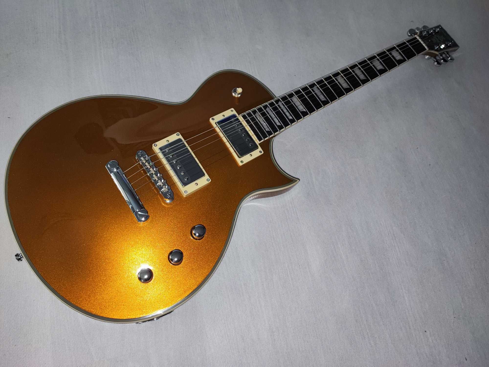 HARLEY BENTON SC-CUSTOM III Gold Top nowa gitara Les Paul - ustawiona!