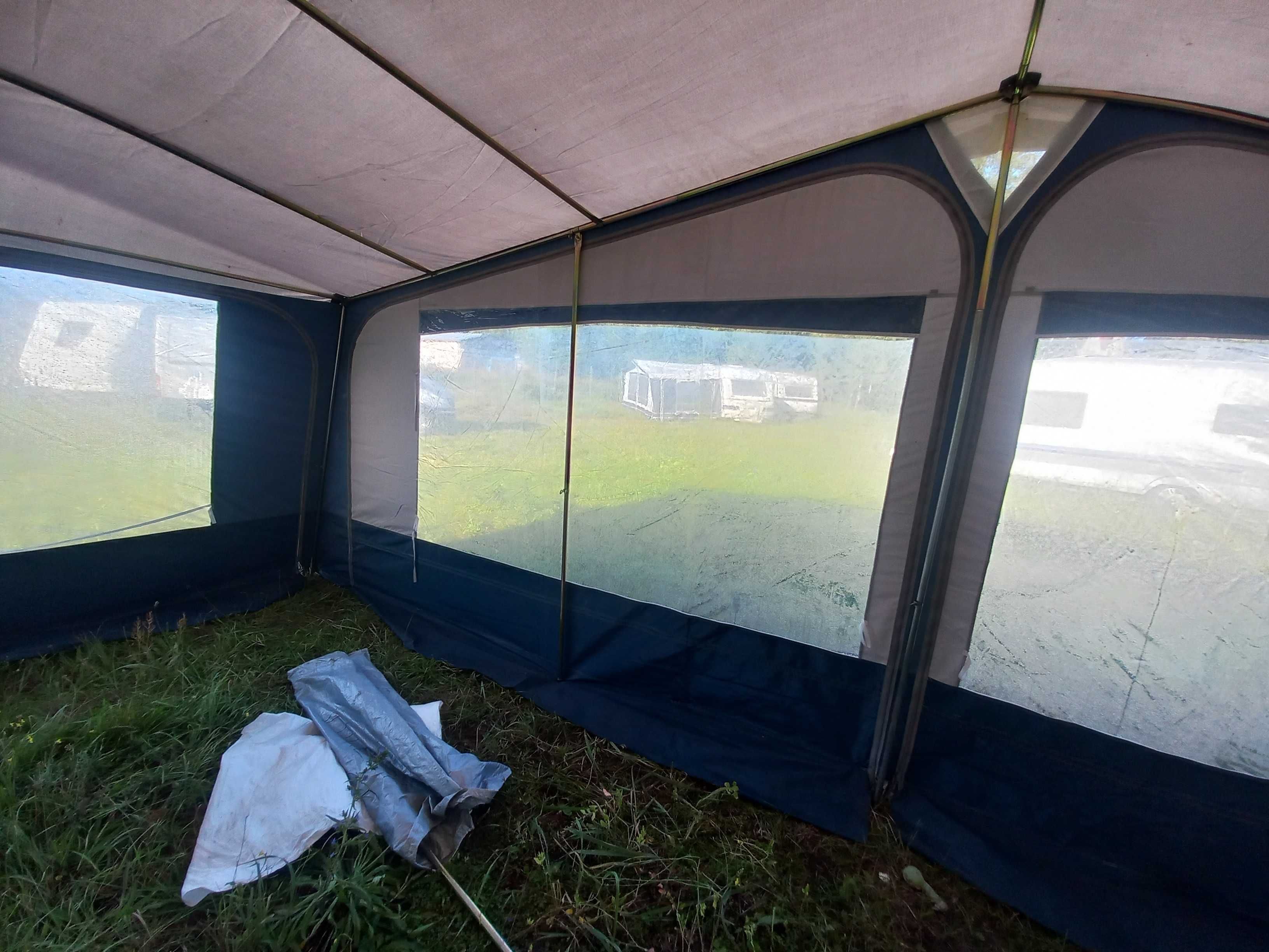 Przedsionek używany Gerjak VIVALDI 1125 x 250 do przyczepy kempingowej