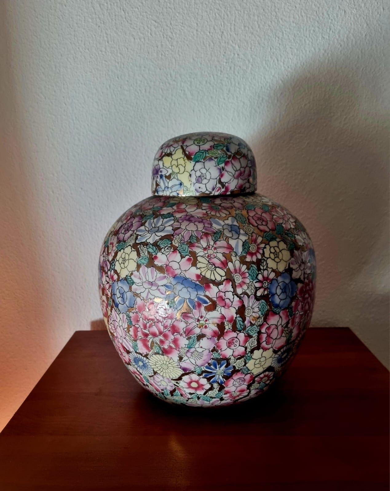 Pote mil flores decoração