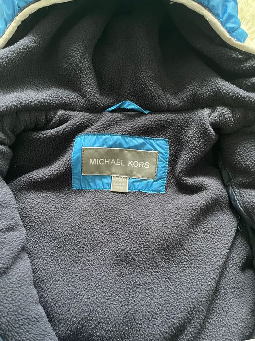 Kombinezon Michael Kors + dwustronna kamizelka Armani Jeans rozm. 68