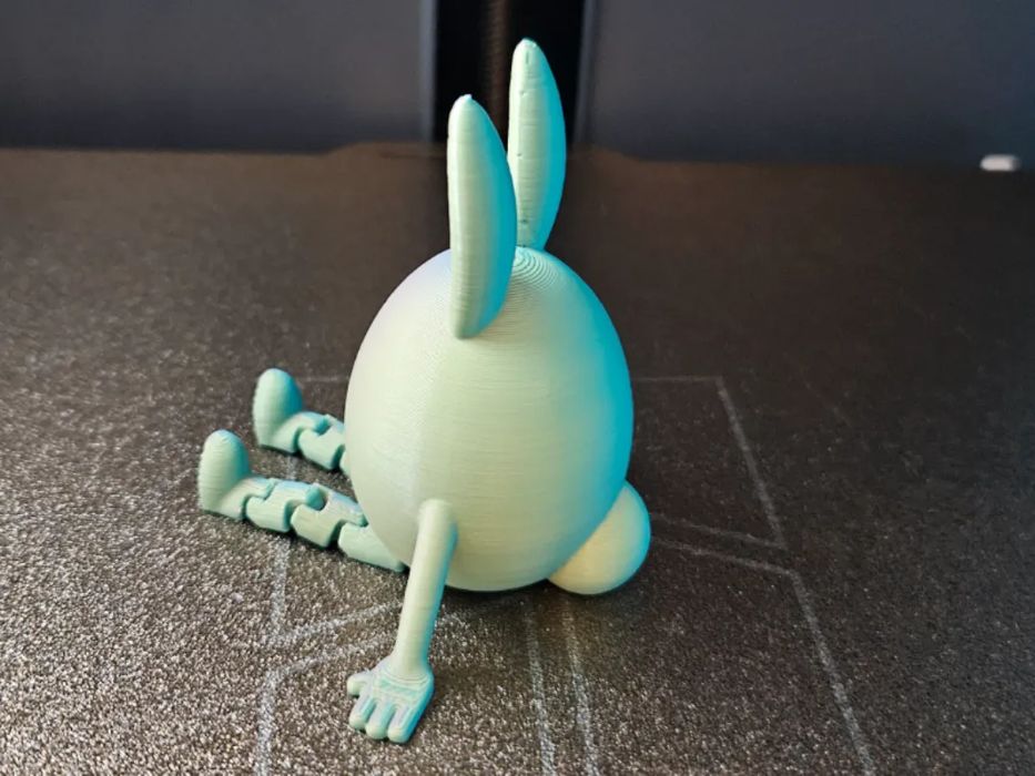 Coelhinho Flexível Páscoa Porta-Ovo