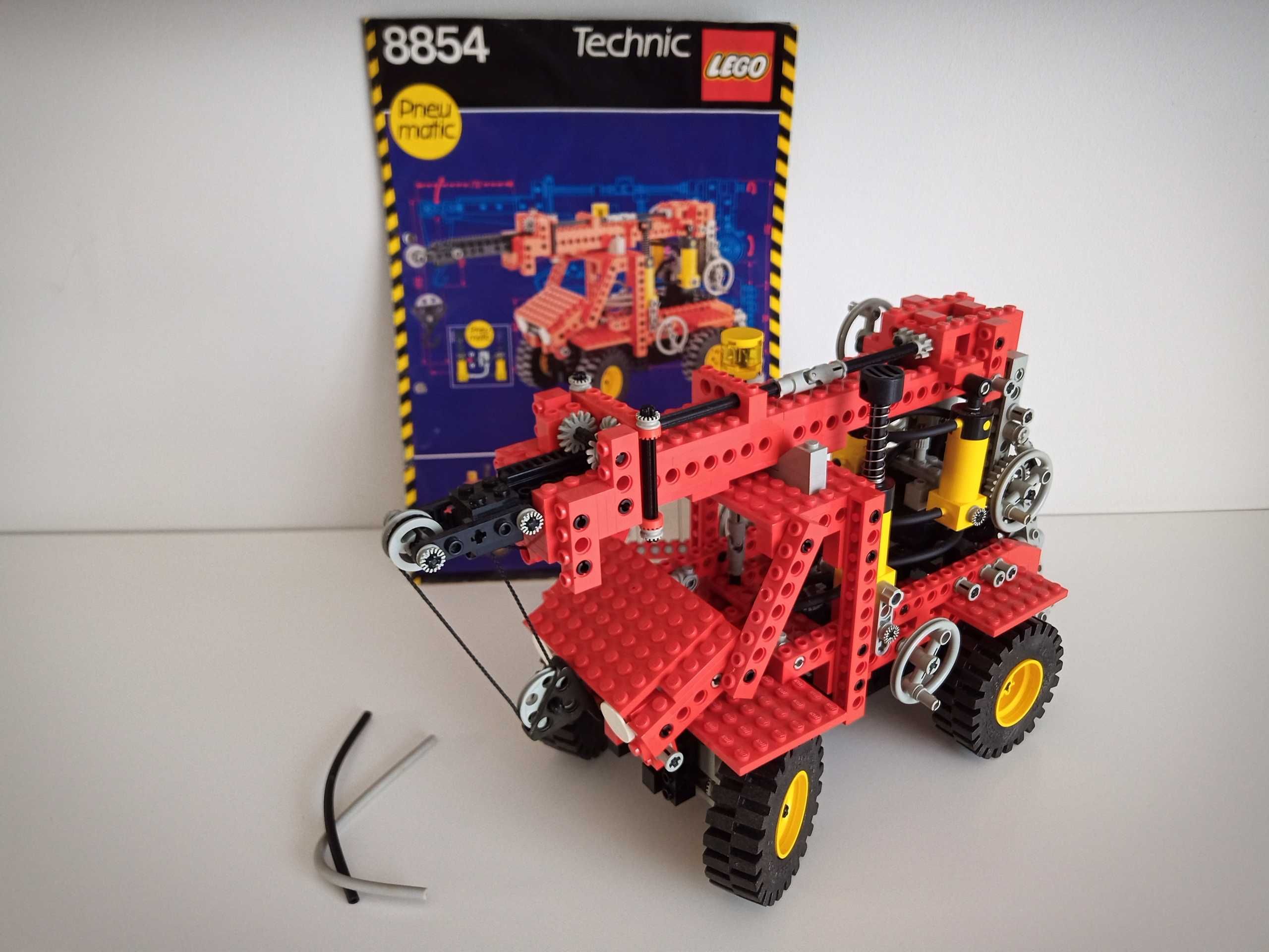 Lego Technic 8854 dźwig z 1989 roku jak nowy!