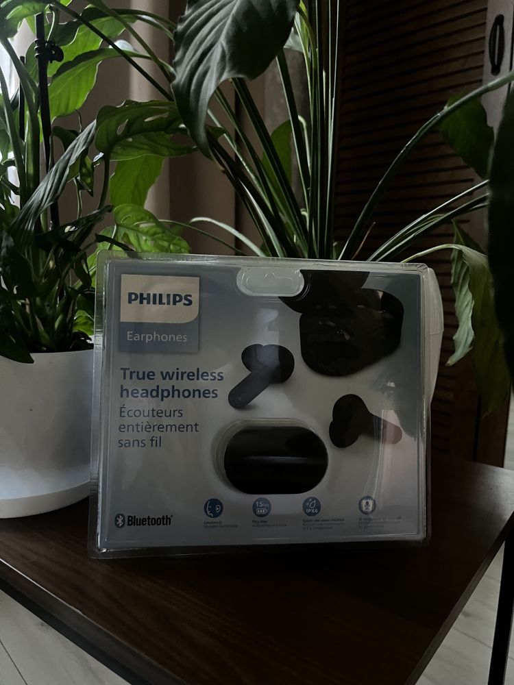 Nowe słuchawki Philips True Wireless.