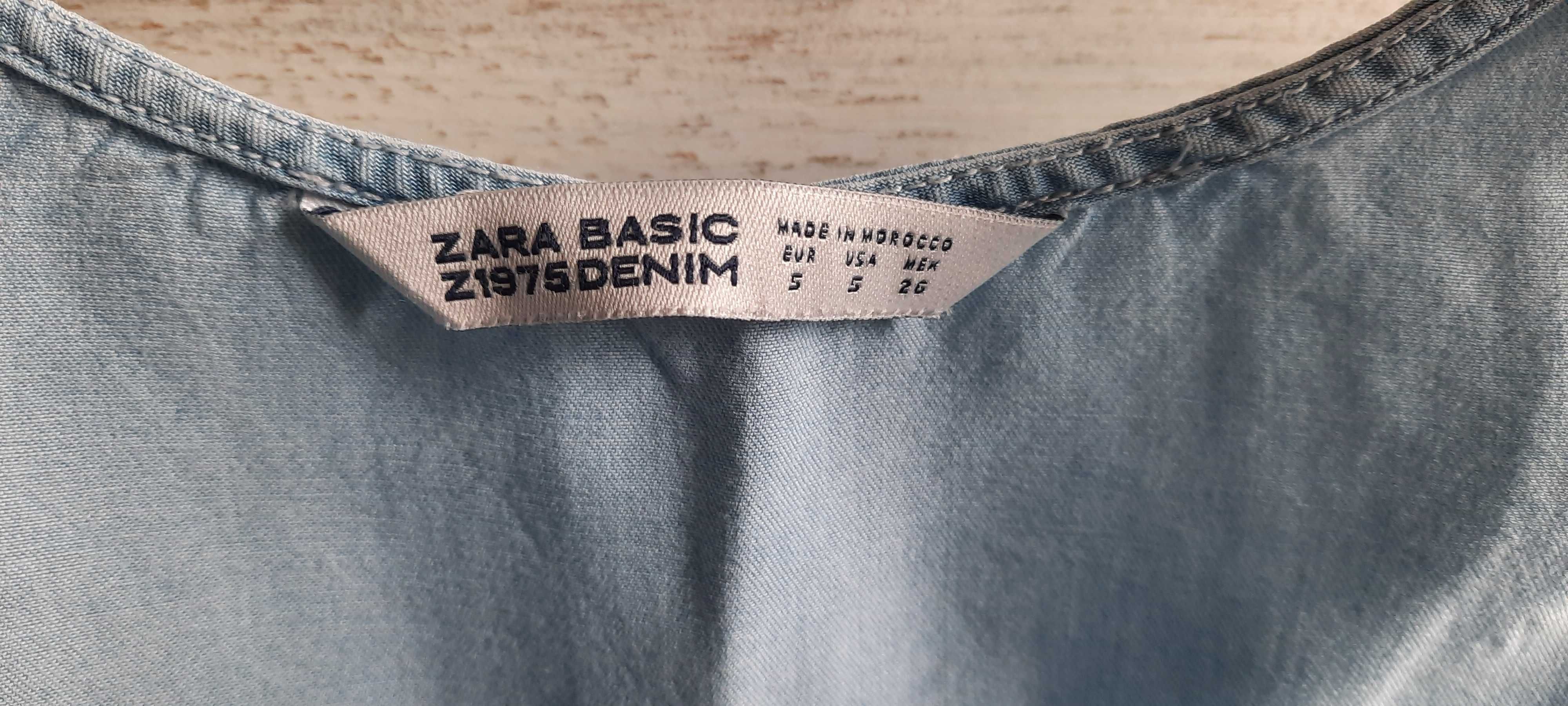 Bluzka Zara jeans