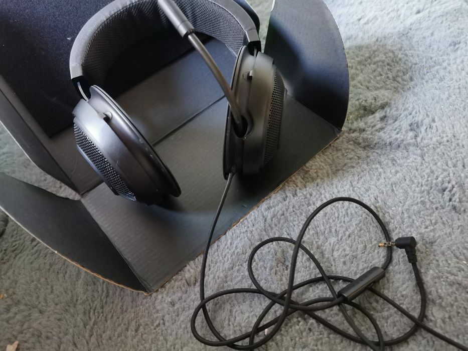 Nowe Słuchawki przewodowe Razer Kraken bez poduszek minijack